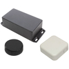 Hammond 1551V12GY Miniature ABS Round Enclosure Vented