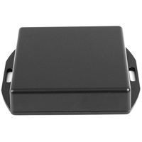 Hammond 1551XFLBK Miniature Plastic Enclosure - Flanged 80 x 80 x. ..