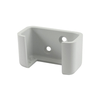 Hammond 1552CHGY Wall Mount Holder for 1552C Sizes,  Grey