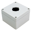 Hammond 1554PB1 30.5mm Pushbutton Enclosure 90x90x60mm Polycarbona...
