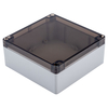 Hammond 1554Q2GYSL Watertight PC Enclosure Grey,  Smoked Lid 140 x. ..