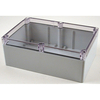 Hammond 1554VA2GYCL Watertight PC Enclosure Clear Lid 240 x 160 x. ..