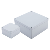 Hammond 1554W2GY Watertight Polycarb Enclosure Grey 180 x 180 x 60mm