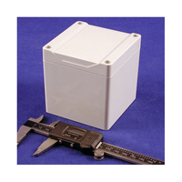 Hammond 1555EEGY Watertight ABS Enclosure,  Styled Lid 90 x 90 x 90...