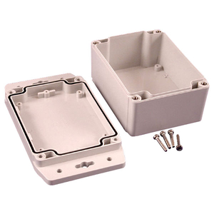 Hammond 1555FF42GY IP67 Watertight Enclosure with Flanged Lid (120...