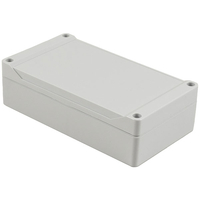 Hammond 1555JLGY Watertight ABS Enclosure,  Styled Lid 160 x 90 x 4...