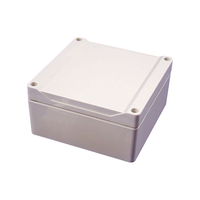 Hammond 1555NGY Watertight ABS Enclosure Styled Lid 120 x 120 x 60...