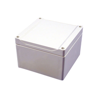 Hammond 1555PGY Watertight ABS Enclosure Styled Lid 120 x 120 x 80...