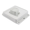 Hammond 1555R2F17GY Watertight PC Enclosure Flanged lid 160 x 160. ..