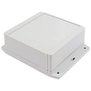 Hammond 1555R2F42GY Watertight PC Enclosure Flanged lid 160 x 160. ..