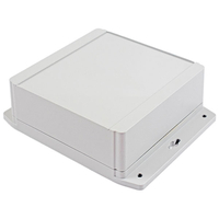 Hammond 1555R2F42GY Watertight PC Enclosure Flanged lid 160 x 160. ..