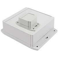 Hammond 1555RF17GY Watertight ABS Enclosure Flanged lid 160 x 160. ..