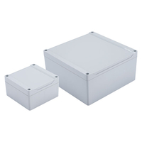 Hammond 1555W2GY Watertight PC Enclosure Grey,  Styled Lid 180 x 18...