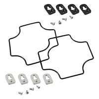 Hammond 1557FOOT2BK-24 PC Mounting Foot for 1557 Series Enclosures