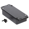 Hammond 1590GFLBK Diecast Enclosure Flanged Lid Black (100 x 50 x. ..