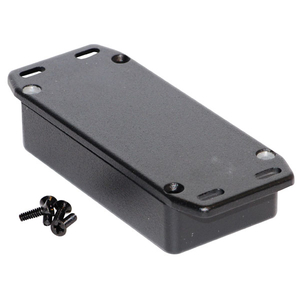 Hammond 1590GFLBK Diecast Enclosure Flanged Lid Black (100 x 50 x. ..