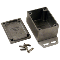 Hammond 1590HF Diecast Enclosure Flanged Base Natural (52.5 x 38 x...