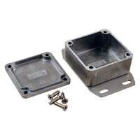 Hammond 1590LLBF Diecast Enclosure Flanged Base Natural (50 x 50 x...