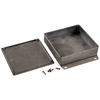 Hammond 1590QF Diecast Enclosure Flanged Base Natural (120 x 120 x...