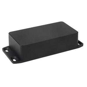 Hammond 1590WBFLBK Watertight Diecast Enclosure Flanged 111x59x27. ..