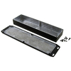 Hammond 1590WBX2FLBK Watertight Diecast Enclosure Flanged Lid 254x...