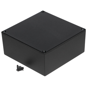 Hammond 1590WKKBK Watertight Diecast Enclosure Black (125 x 125 x. ..