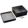 Hammond 1590WKKFLBK Watertight Diecast Enclosure Flanged Lid 125x1...