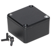 Hammond 1590WLBBK Watertight Diecast Enclosure Black (50.5 x 50.5. ..