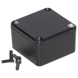 Hammond 1590WLBBK Watertight Diecast Enclosure Black (50.5 x 50.5. ..