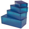 Hammond 1591XXATBU ABS Enclosure Multipurpose Translucent Blue 100...