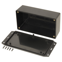 Hammond 1591XXBFLBK ABS Enclosure Flanged Lid 113 x 63 x 31mm Black