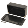 Hammond 1591XXGFLBK FRABS Enclosure Flanged Lid 121 x 94 x 33mm Black