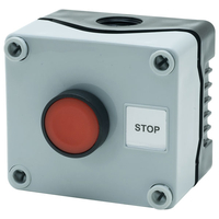 Hylec 1DE.01.06AG Single Stop/start Push Button 22mm Green
