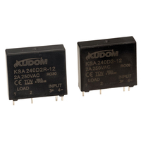 i-Autoc Kudom KSA240D2-12 PCB SSR 9-15VDC Input 48-280VAC 2A Load. ..