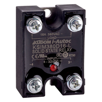 i-Autoc Kudom KSIM380D16-L Pnl Mnt SSR 4-32VDC 24-440VAC 16A Load. ..