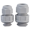 Jacob K341-1016-00 kWik Fix Cable Gland,  M16 Light Grey RAL 7035