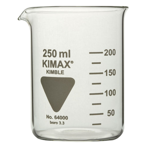 Kimble Chase Beaker,  Low Form,  with Graduation and Spout 100ml