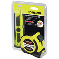 Komelon MPT87KNIFE PowerBlade™ II Pocket Tape 8m/26ft (Width 27mm)...