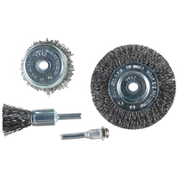 KWB 597500 Wire Brush Set,  4 Piece