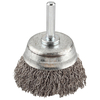 KWB 606330 HSS Crimped Cup Brush 70mm Coarse