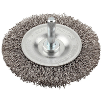 KWB 607330 HSS Crimped Wheel Brush 75mm Coarse
