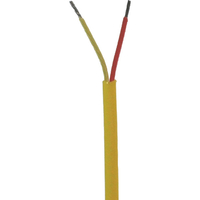 Labfacility XE-2800-050 Thermocouple Cable ANSI Type K PFA F/P 7/0...