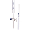 LabGlass Burettes Glass Key Single Bore 10ml Class-A White Graduation