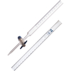 LabGlass Burettes with Straight Bore PTFE Key Stopcock 100ml Class 