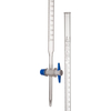 LabGlass Burettes with Straight Bore PTFE Key Stopcock 50ml Class 