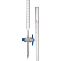 LabGlass Burettes with Straight Bore PTFE Key Stopcock 50ml Class 