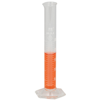 LabGlass Cylinder Hexagonal Base with Spout 25ml Class 