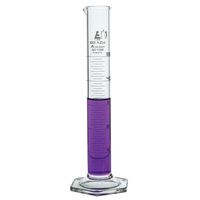 LabGlass Cylinder Hexagonal Base with Spout 50ml Class 