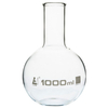 LabGlass Flat Bottom Boiling Flask Narrow Neck with Beaded Rim 100...