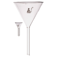 LabGlass Funnel Filter 25mm,  Borosilicate glass,  60° Angle - Plain...